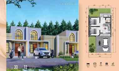 Rumah Minimalis Lokasi dekat Exit Tol Sawojajar