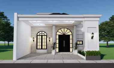 rumah modern classic lokasi sawojajar 1 malang