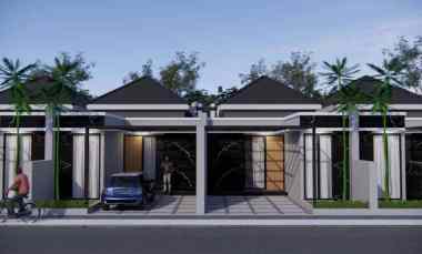 Rumah Modern, dalam Cluster di Mlati, Sleman