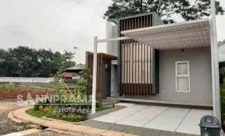Rumah Modern dalam Perumahan di jl Ry Parung Rn-pine
