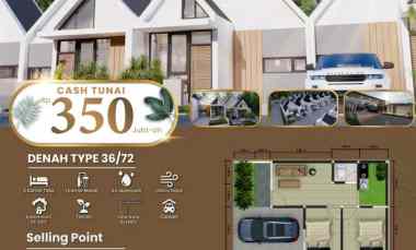 rumah modern dan strategis ayoma homes