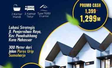 rumah modern di tengah kota jl urip sumiharjo makassar