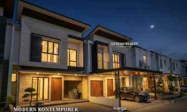 Rumah Modern Kontemporer Lenteng Agung dalam Cluster