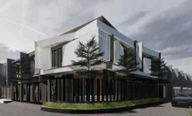 rumah modern minimalist manyar indah bonus furnish