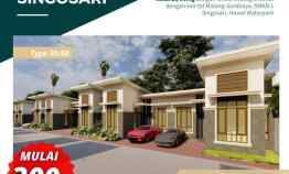 Rumah Modern Murah dekat Exit Tol Singosari Malang