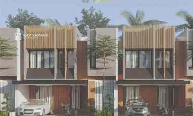 rumah modern one gate di kawasan strategis sleman