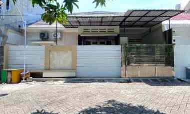 rumah mulyosari surabaya dekat taman semi furnish