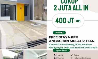 rumah murah di tecno regency padalarang