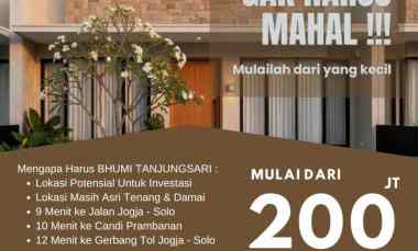 Rumah Murah di Utara Prambanan