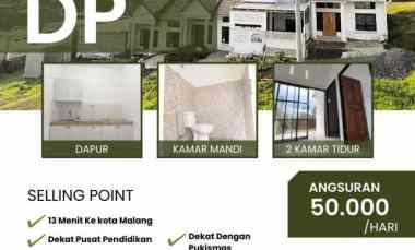 rumah murah nol dp lokasi pakisaji malang