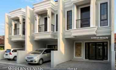rumah non cluster modern classic tanah baru depok