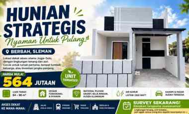 Rumah Nyaman dekat Akses Jogja Solo
