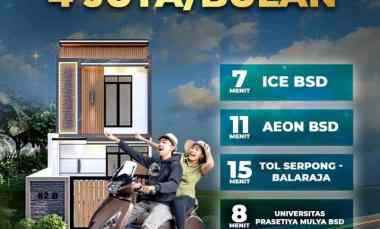 rumah pagedangan bsd cicil dp langsung huni rumahnya