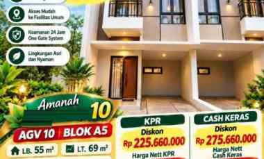rumah pamulang dekat unpam serpong 2 lantai baru