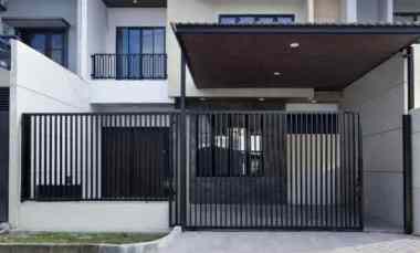 rumah pantai mentari new minimalis row jalan 3 mobil