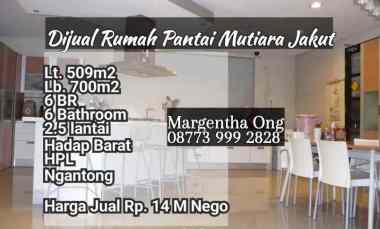 rumah pantai mutiara jakut hadap barat