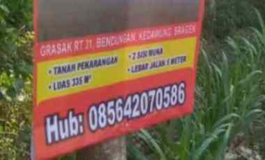 rumah pekarangan murah siap untuk bagun rumah