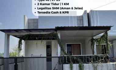 gambar rumah pesan bangun jogja area berbah tipe 60 85