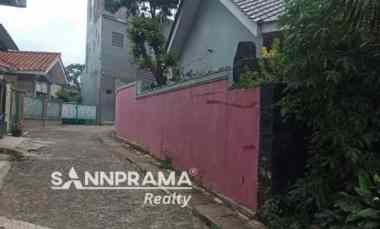 rumah pink tanah luas jatimulya depok ash