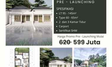 rumah pre launching di kalasan harga 599 juta