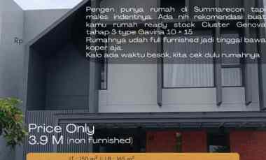 rumah ready stock di summarecon bandung