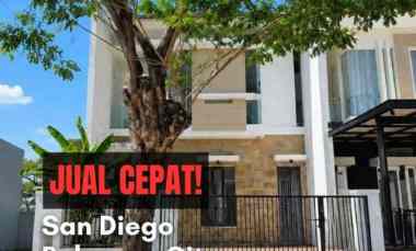 rumah san diego pakuwon city murah hitung tanah