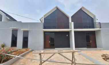 rumah scandinavia di tajurhalang bogor siap huni