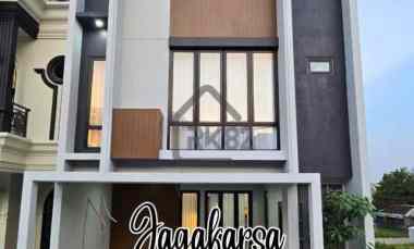 rumah scandinavian dekat stasiun lenteng agung jakarta