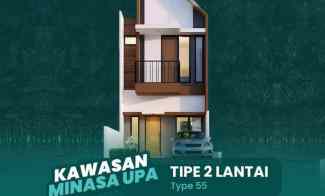Rumah Scandinavian Murah Makassar 2 Lt Minasa Upa