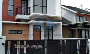 rumah second like new cipageran murah 2 lantai
