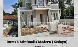 Rumah Minimalis Modern di Sedayu Jalan Wates Km 9