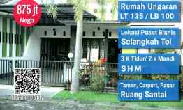 rumah selangkah tol ungaran dekat amaya