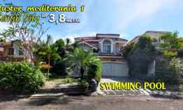 Rumah Dijual Sentul City Swimming Pool Mediterania 1 Rp 3.8 M