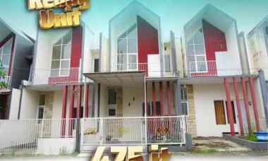 gambar rumah siap huni 2 lantai 5 menit ke bandara abd saleh
