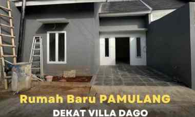rumah siap huni cluster lt 65 lb 45 pamulang rp 680jt