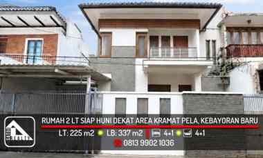 rumah siap huni dekat area kramat pela kebayoran baru