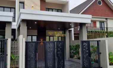 rumah siap huni desain kontemporer di jogja utara