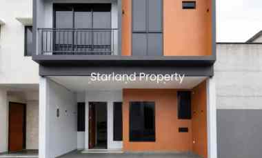 rumah siap huni konsep scandinavian modern di bintaro