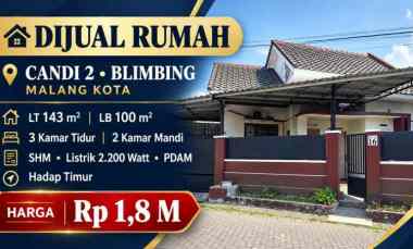 rumah siap huni lokasi dekat kampus brawijaya