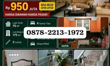 rumah siap pakai dekat ke tol pasteur bandung
