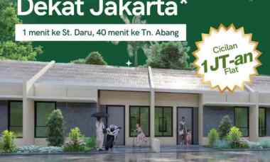 Rumah Subsidi dekat Stasiun,Daru Village Tangerang