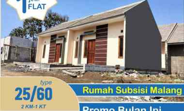 Rumah Subsidi Murah di Pakisaji Cicilan Flat 1 Jutaan