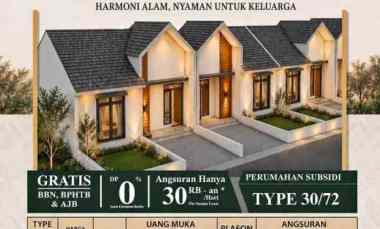 rumah subsidi tipe 72 taman nusa raya serang