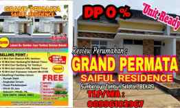 Perumahan Cluster Grand Permata Saiful Residence