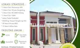 Rumah Murah Pinggir Jalan Kawasan Kampus di Blue Saphire Dau Malang