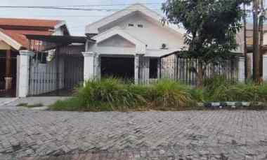 rumah sutorejo utara row 2 5 mobil garasi 1