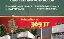 Rumah Syariah hanya 6KM ke Stasiun Bogor