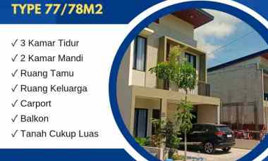 rumah syariah lokasi strategis 2 lantai ponorogo