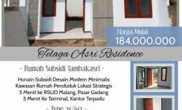Promo Rumah Subsidi Terlaris Pinggir Kota Telaga Asri Residence Malang