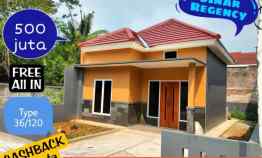 Rumah Baru Semarang Sinar Regency Mijen dekat Jalan Raya Bonus Pagar